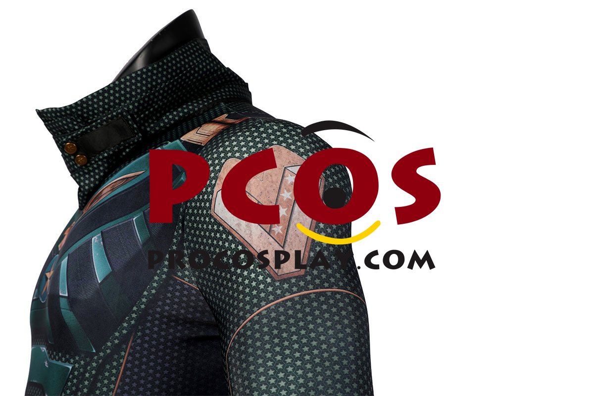 The Boys Season 3 Soldier Boy Ben Cosplay Costume Jumpsuit C03017