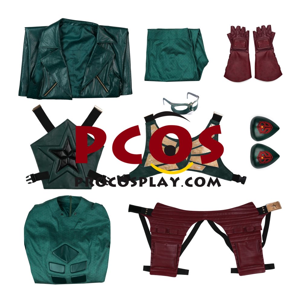 Vought Rising Soldier Boy Benjamin Cosplay Costume Distressed Version C09721