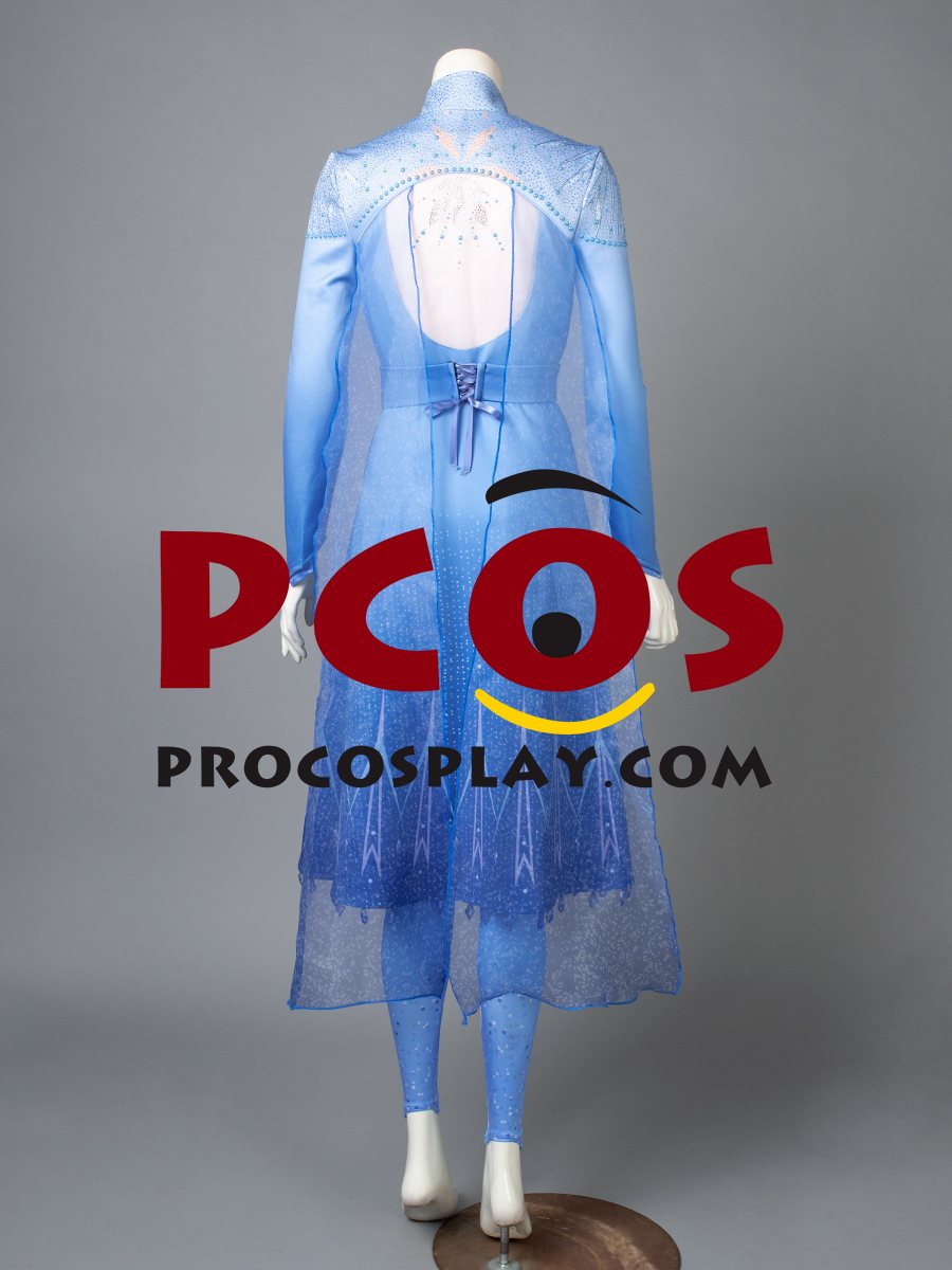 Frozen 2 Elsa Cosplay Costume mp005238