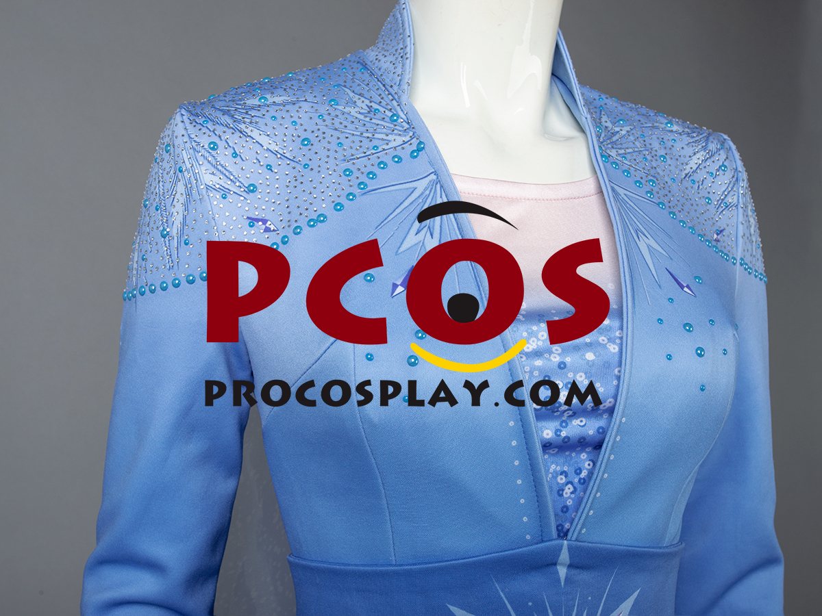 Frozen 2 Elsa Cosplay Costume mp005238