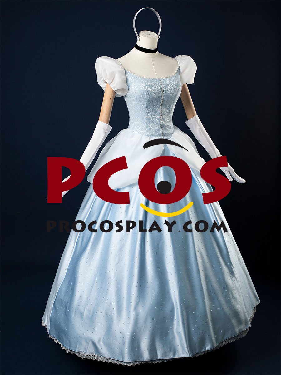 Cinderella Cartoon Version Cosplay Costume C08290
