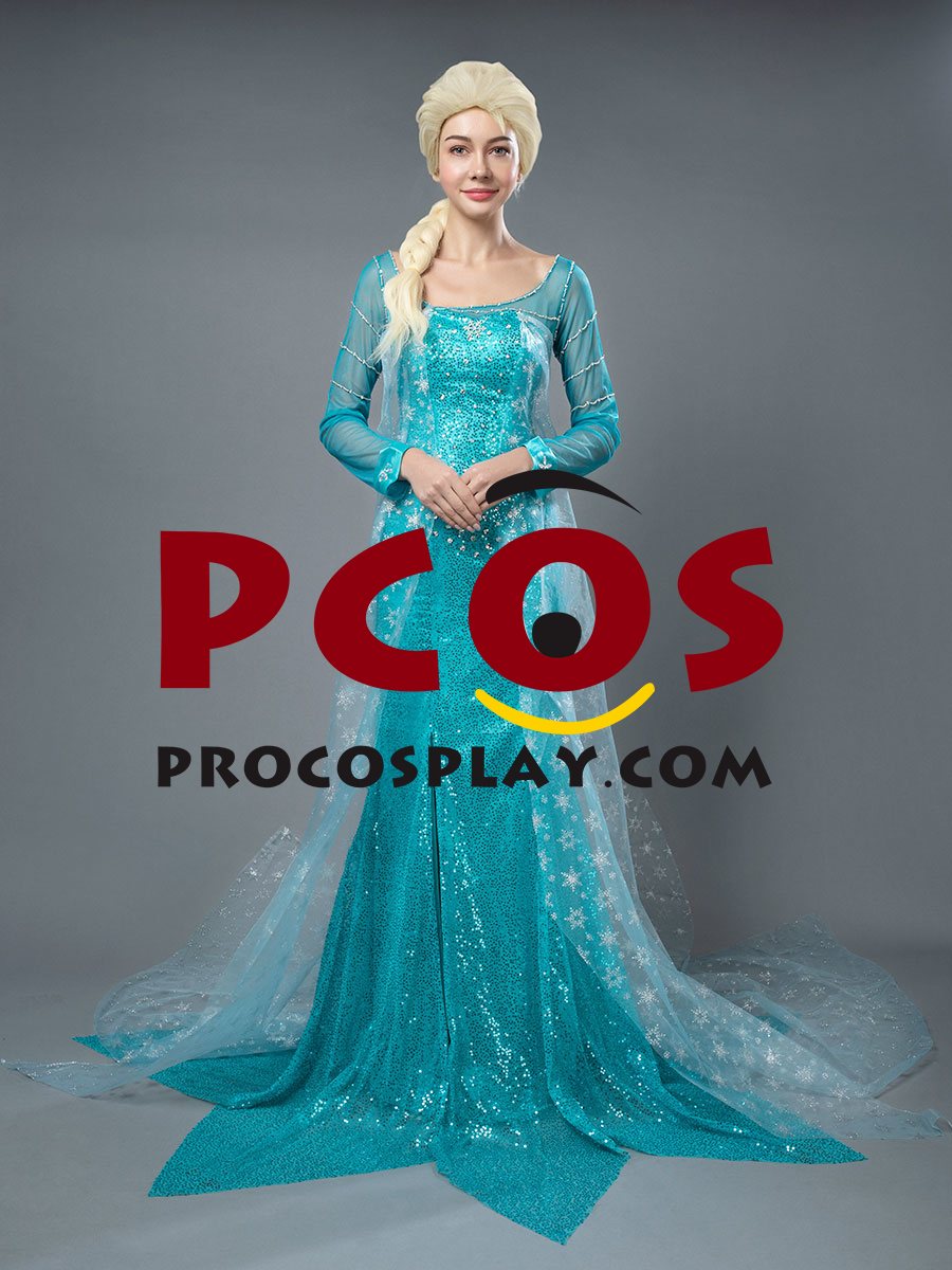 Frozen Elsa Cosplay Costume mp004791 (image for) Frozen Elsa Cosplay Costume mp004791
