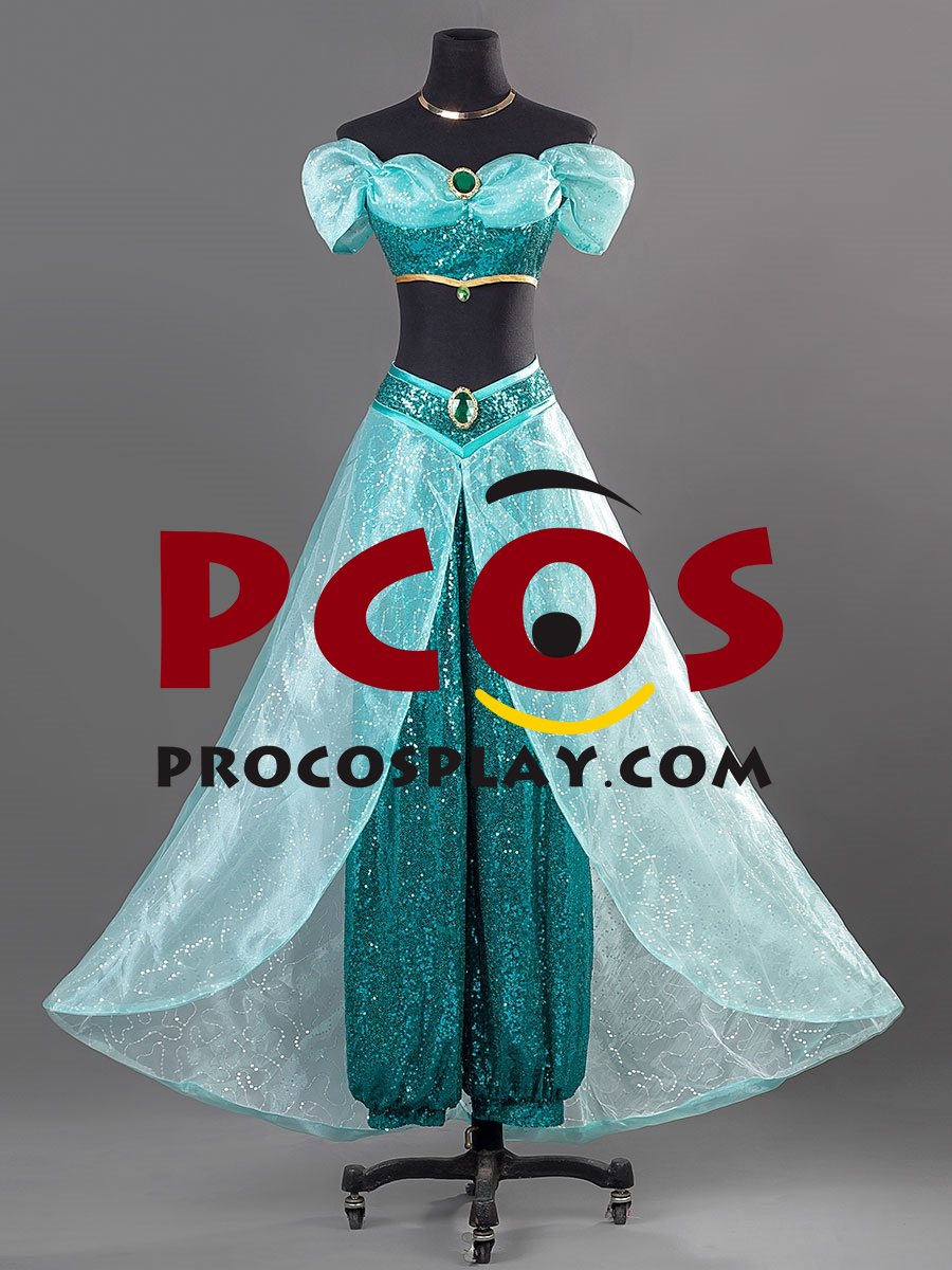 Aladdin Princess Jasmine Animated version Costume mp004781