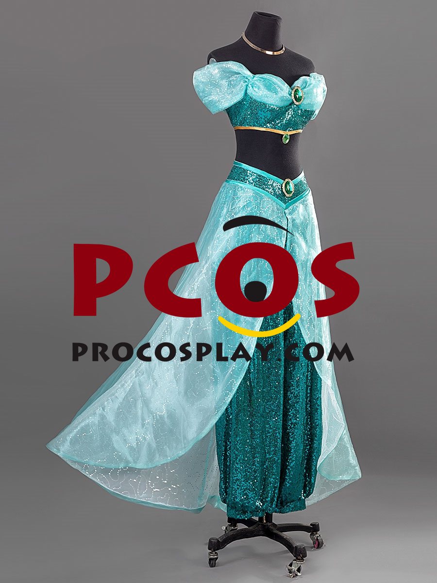 Aladdin Princess Jasmine Animated version Costume mp004781