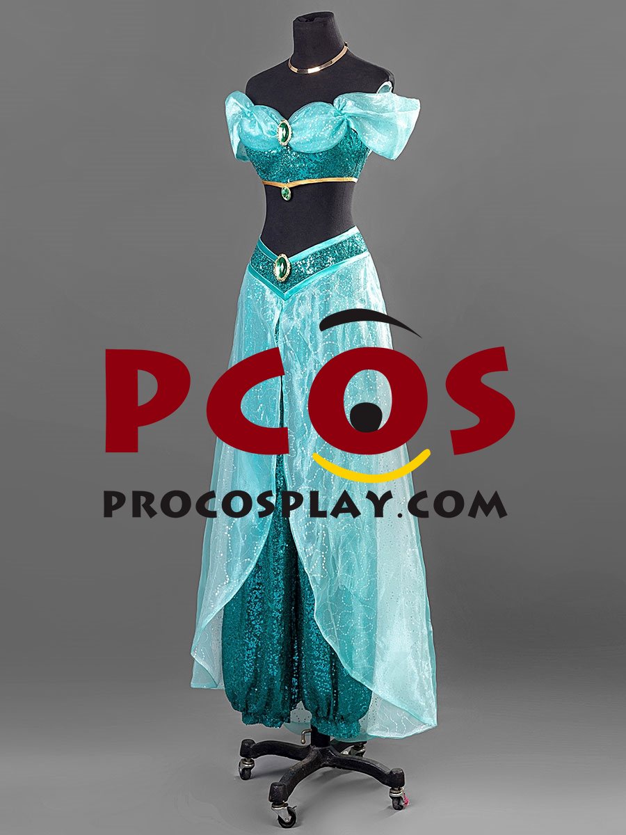 Aladdin Princess Jasmine Animated version Costume mp004781