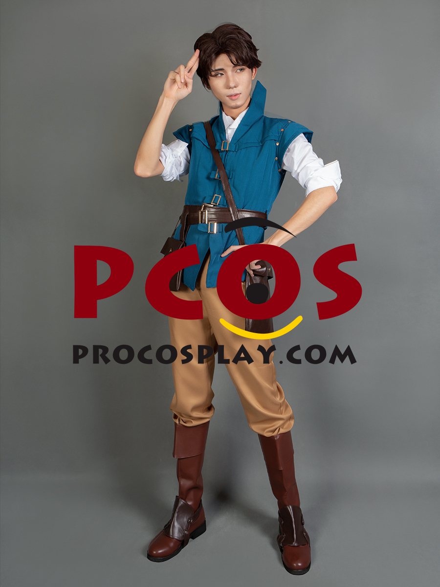 Tangled Flynn Rider Cosplay Costume mp001594 (image for) Tangled Flynn Rider Cosplay Costume mp001594