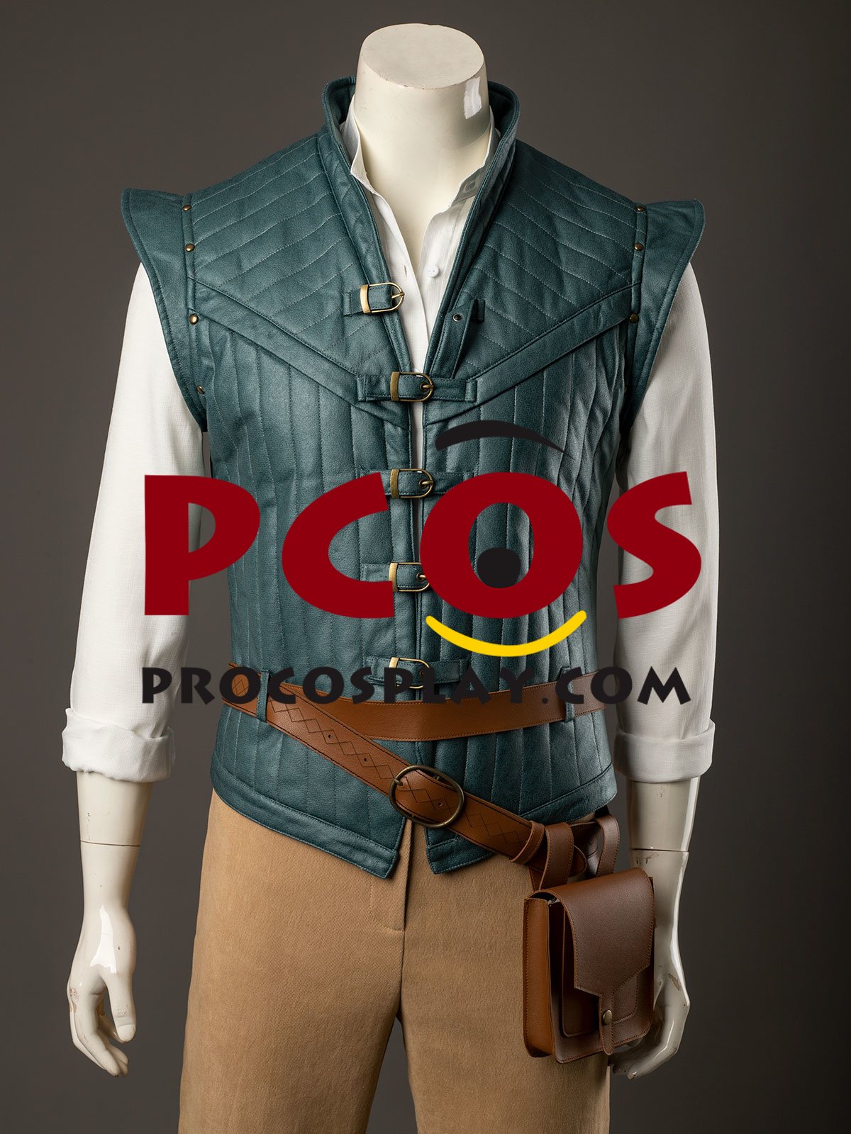 Ready to Ship Tangled Princess Flynn Rider Cosplay Costume FY0060 Upgraded Version