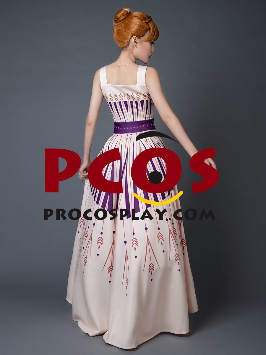 Frozen 2 Anna Princess Dress Cosplay Costume mp005901