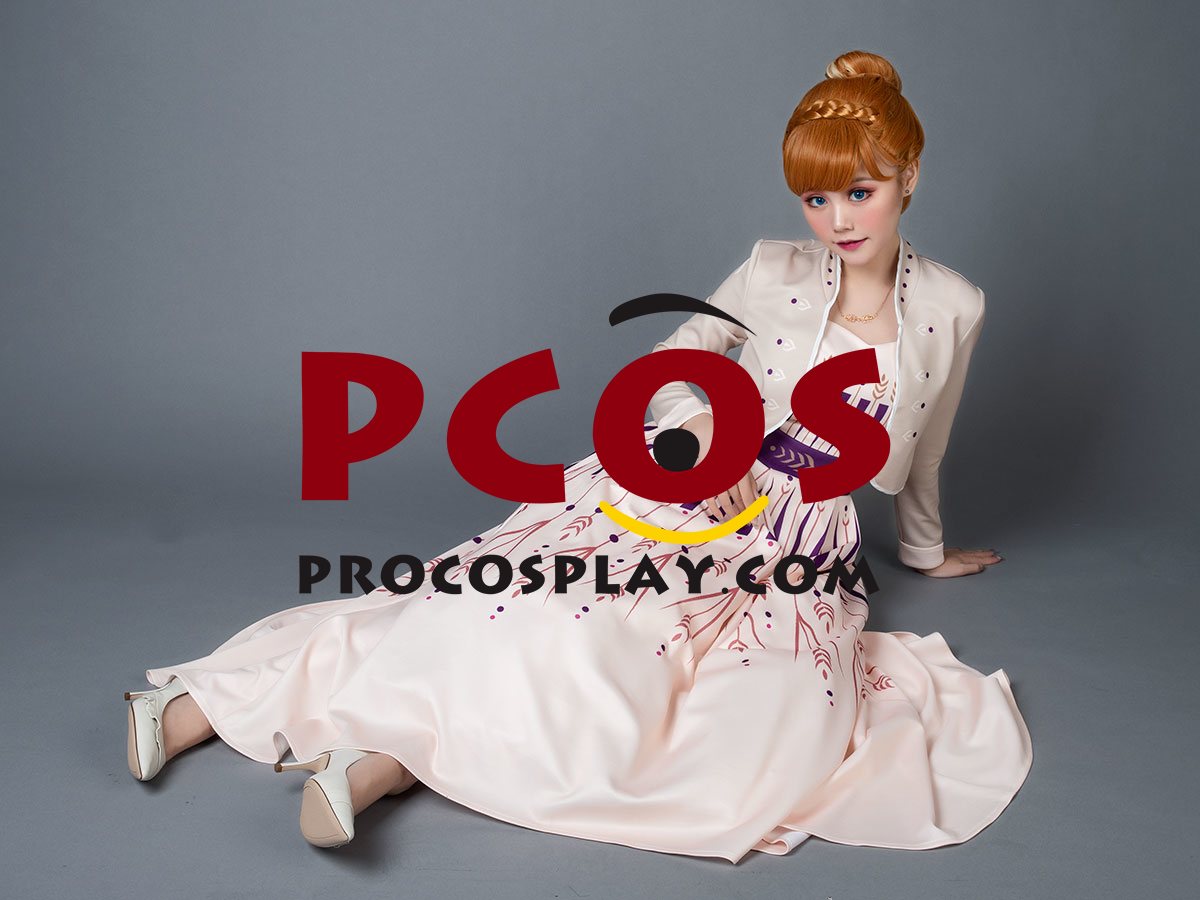 Frozen 2 Anna Princess Dress Cosplay Costume mp005901