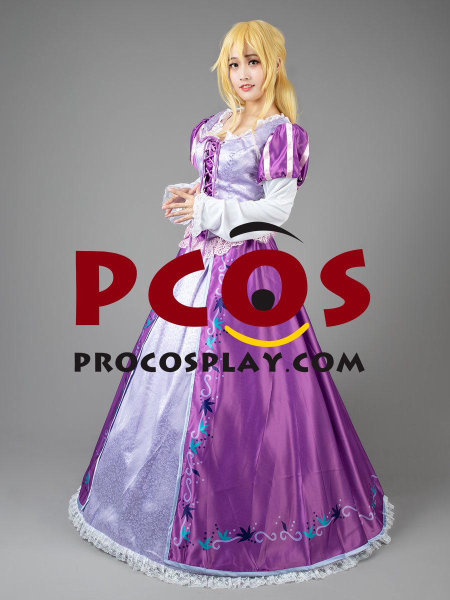 New Tangled Princess Rapunzel Cosplay Dress mp004097