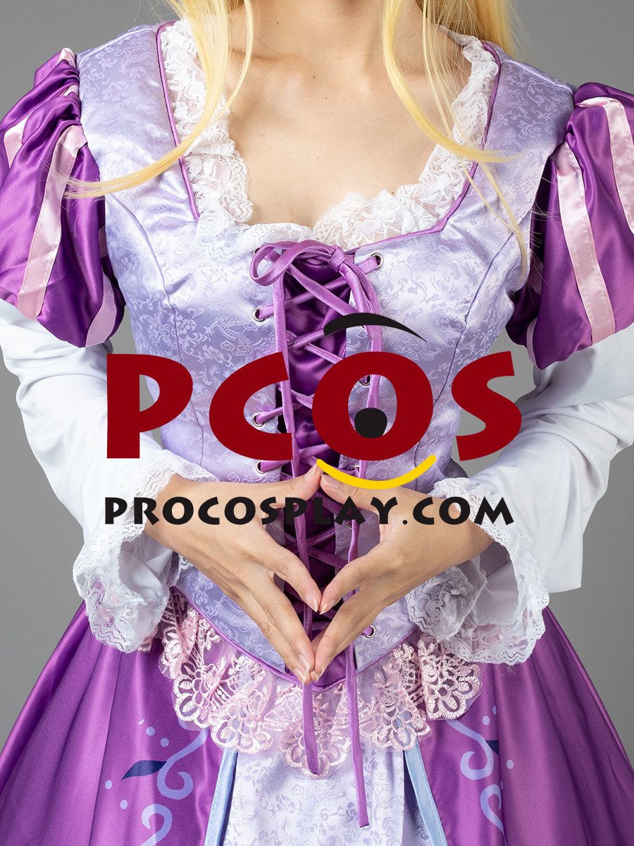 New Tangled Princess Rapunzel Cosplay Dress mp004097