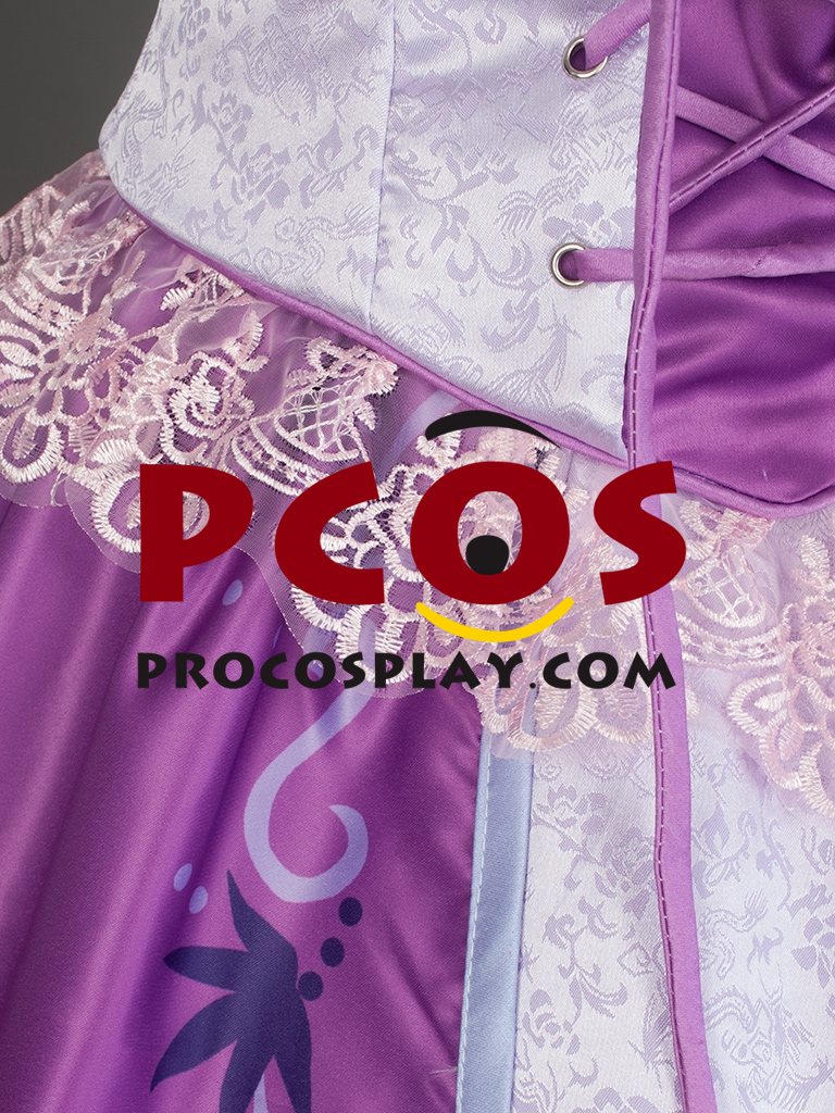 New Tangled Princess Rapunzel Cosplay Dress mp004097