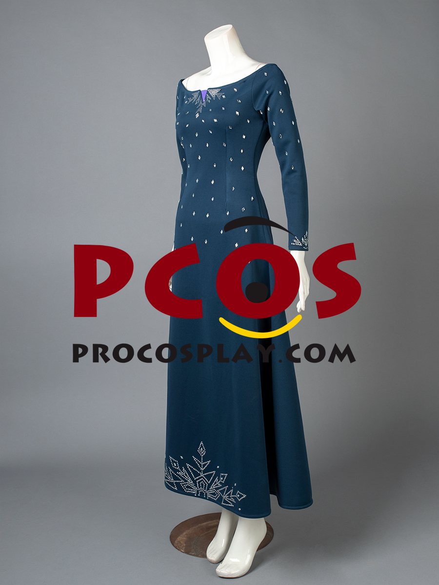 Olaf's Frozen Adventure Elsa Cosplay Costume mp005237