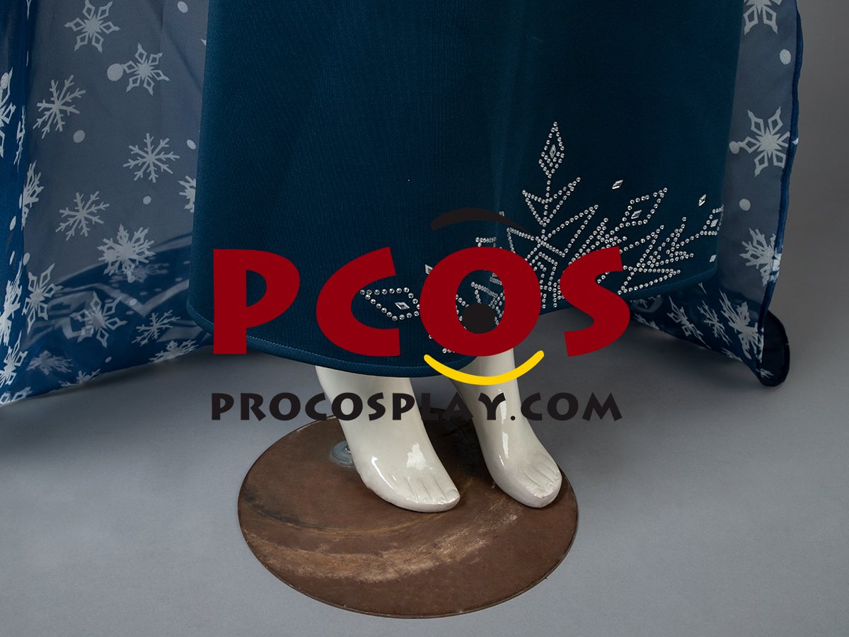 Olaf's Frozen Adventure Elsa Cosplay Costume mp005237