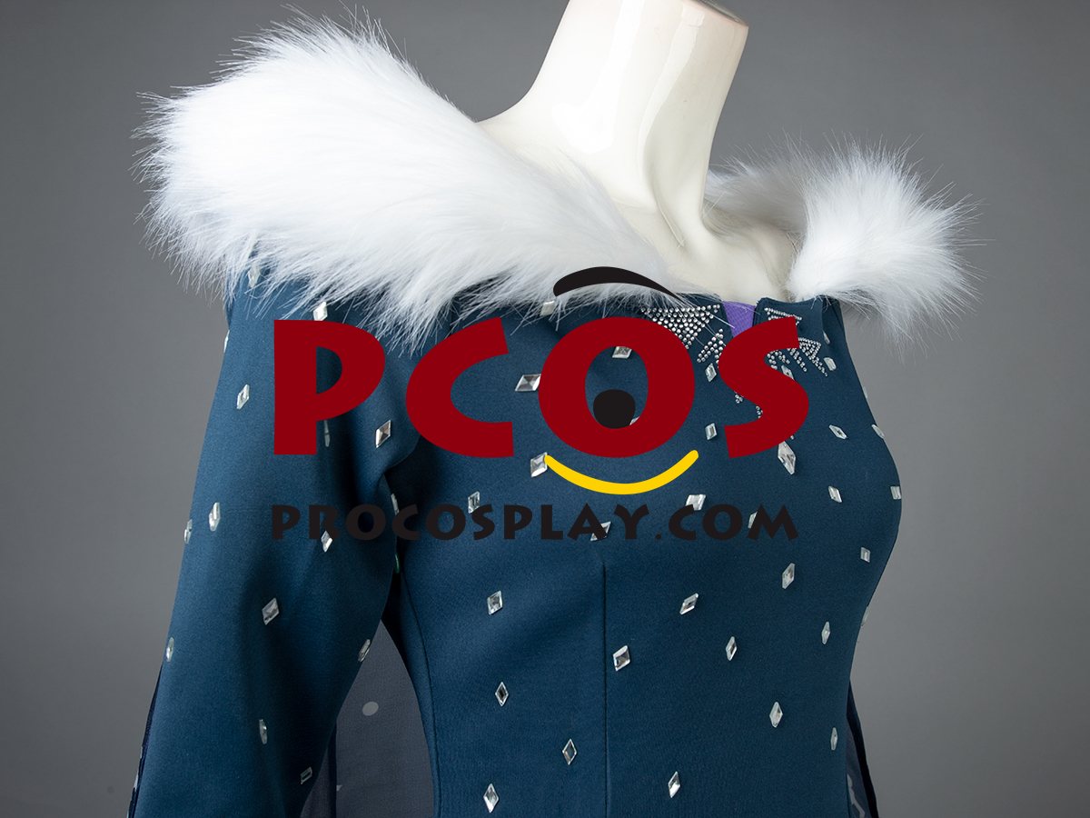 Olaf's Frozen Adventure Elsa Cosplay Costume mp005237