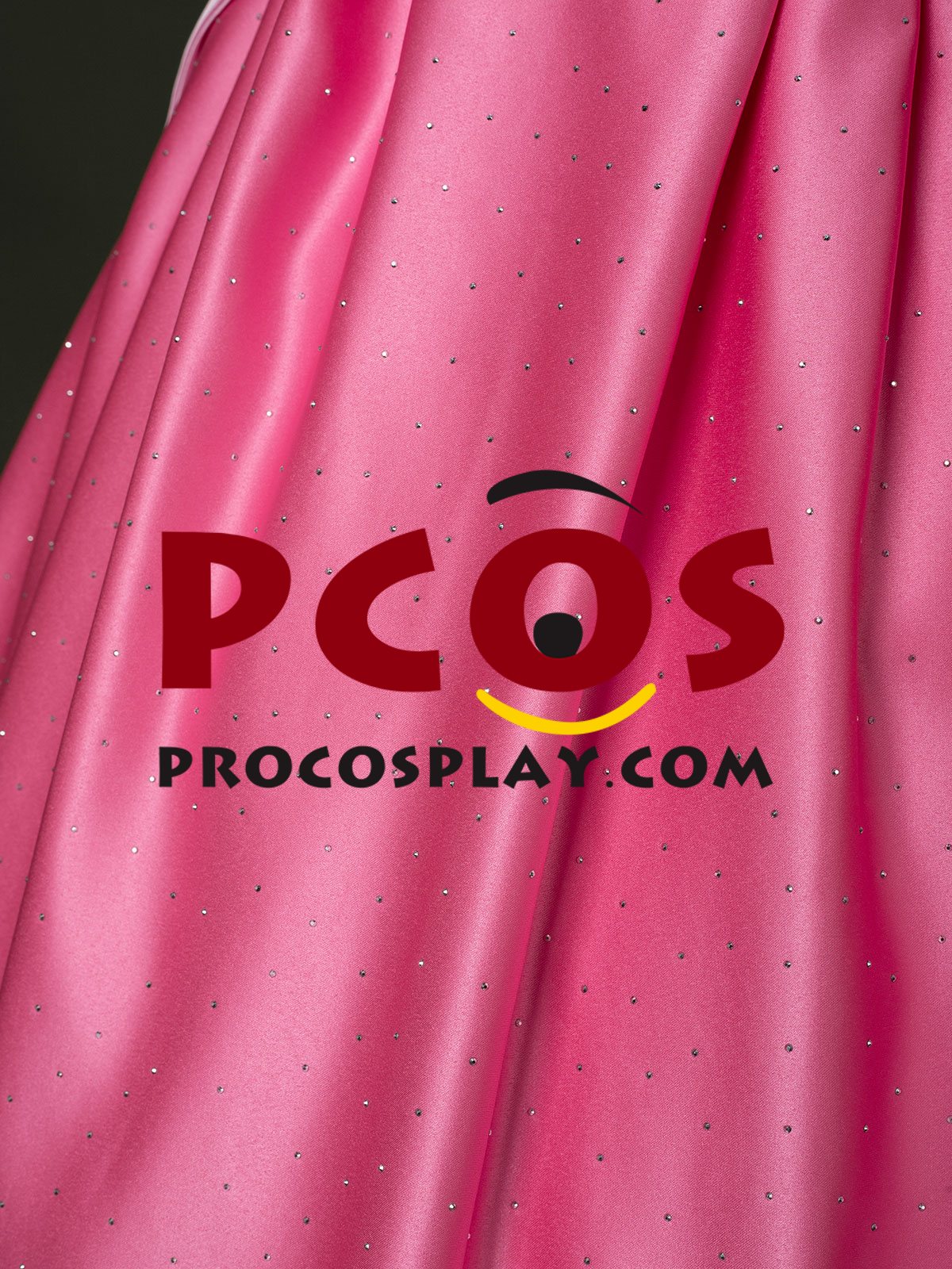 Sleeping Beauty Princess Aurora Cosplay Shining Pink Dress C09608