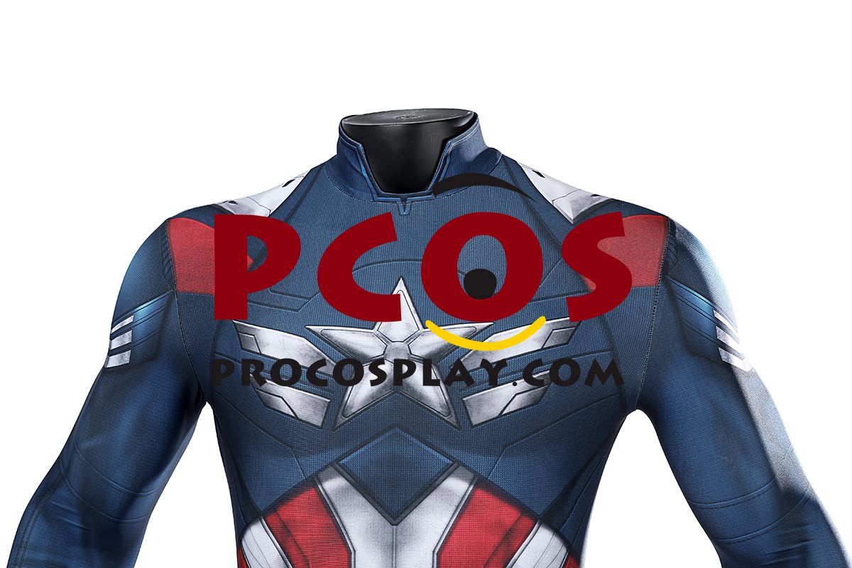 Captain America 4 Falcon Sam Wilson Cosplay Jumpsuit With Soles C09269