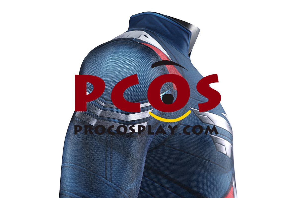 Captain America 4 Falcon Sam Wilson Cosplay Jumpsuit With Soles C09269