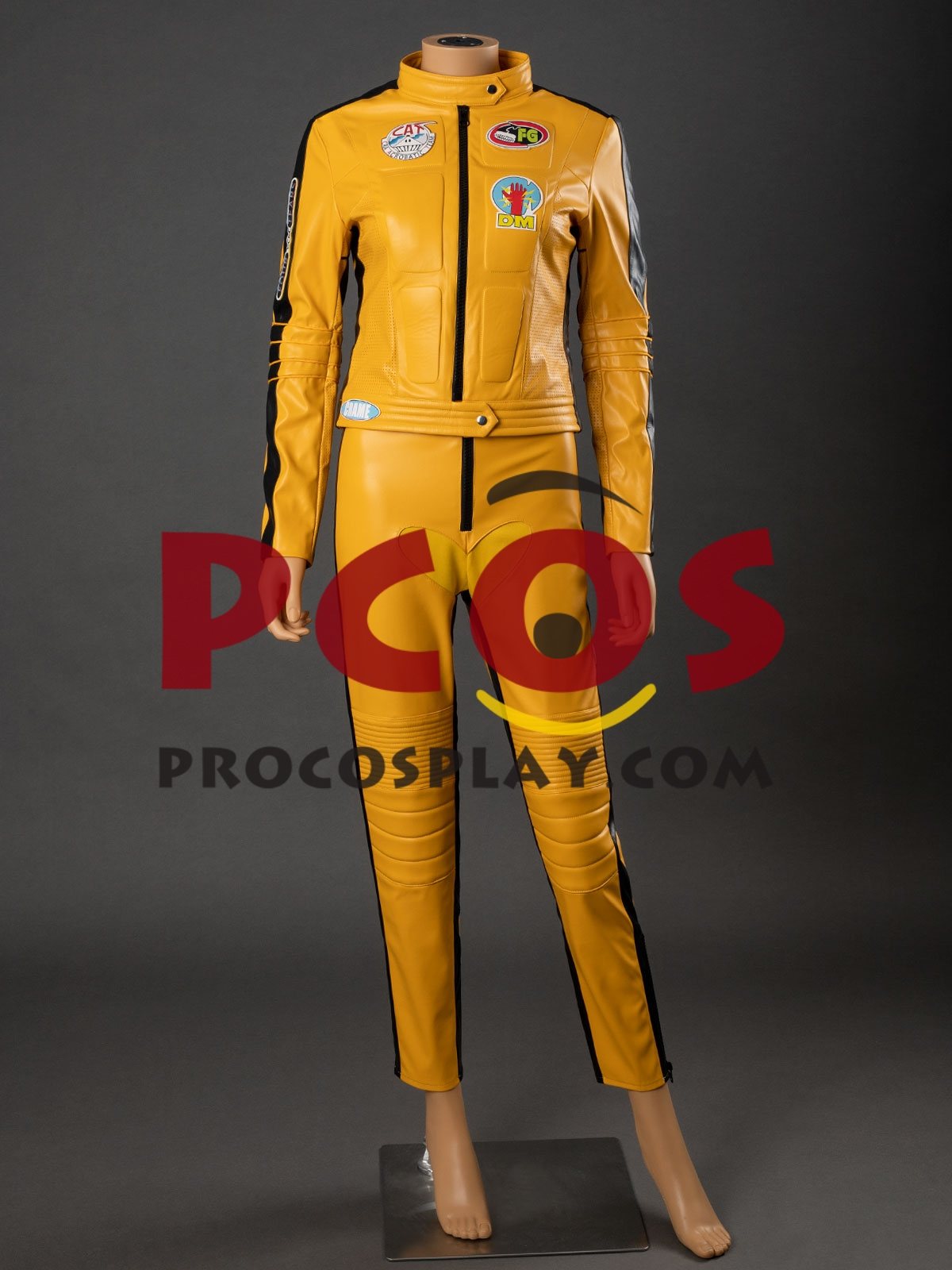 Ready to Ship Kill Bill The Bride Motorcycle Cosplay Costume FY0234 (image for) Ready to Ship Kill Bill The Bride Motorcycle Cosplay Costume FY0234