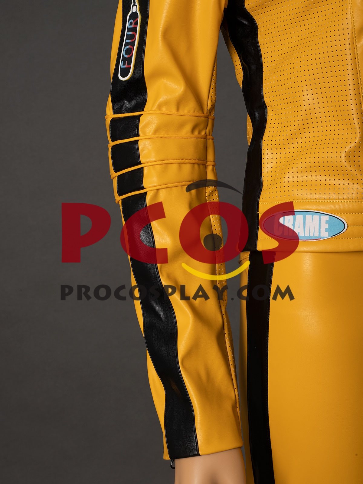 Ready to Ship Kill Bill The Bride Motorcycle Cosplay Costume FY0234