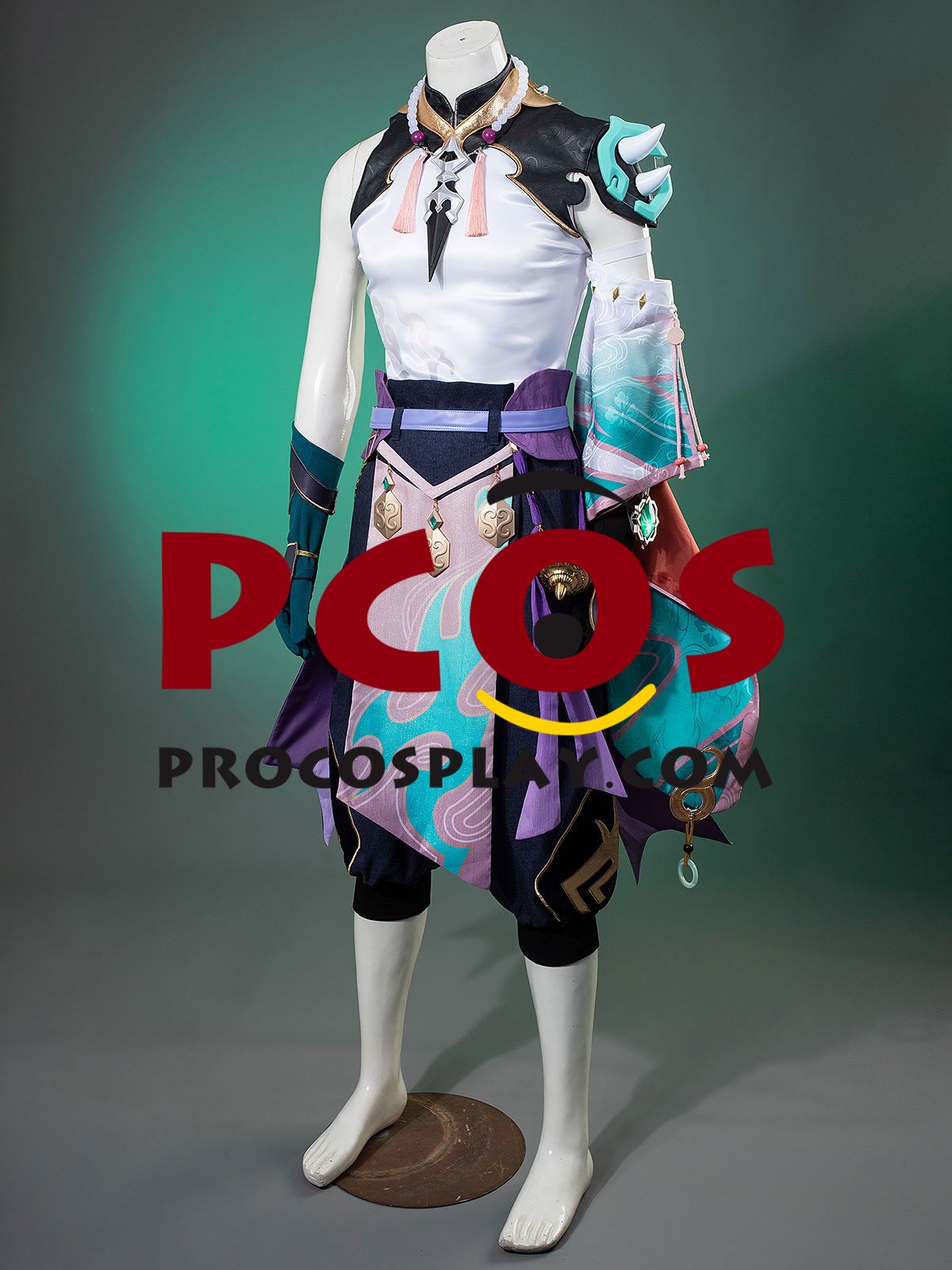 Genshin Impact Xiao Cosplay Costume C07487-AAA Top Version