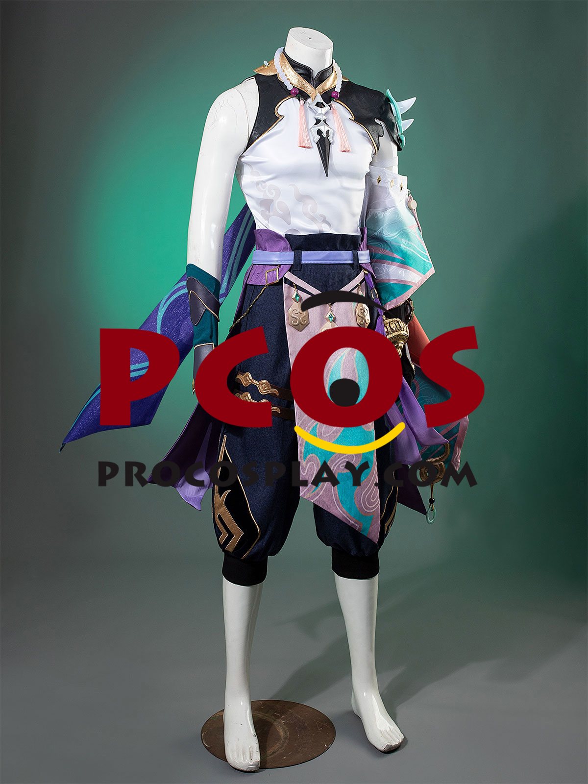 Genshin Impact Xiao Cosplay Costume C07487-AAA Top Version