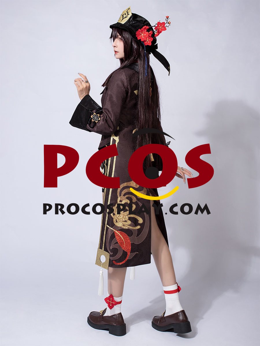Game Genshin Impact Hu Tao Cosplay Costume Jacquard Version C02934-AAA