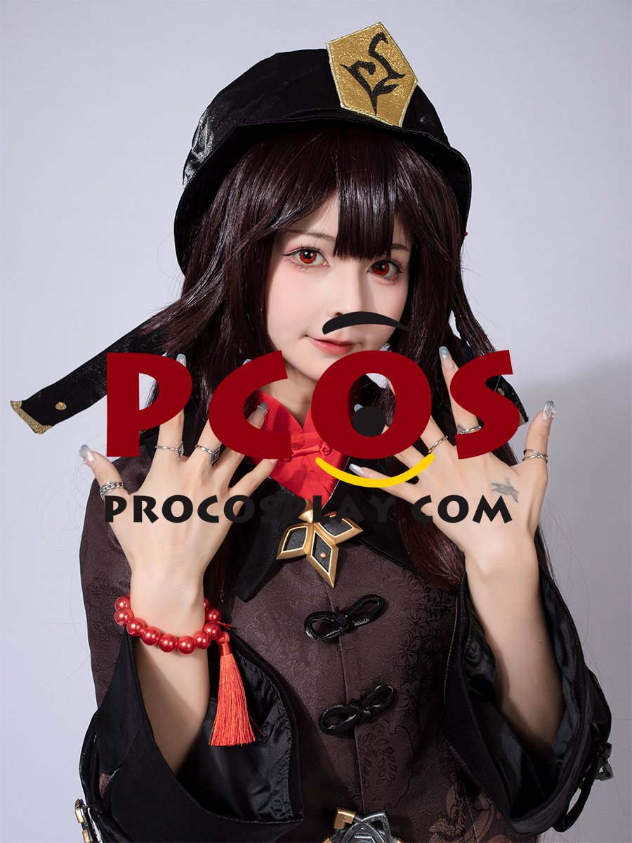 Game Genshin Impact Hu Tao Cosplay Costume Jacquard Version C02934-AAA