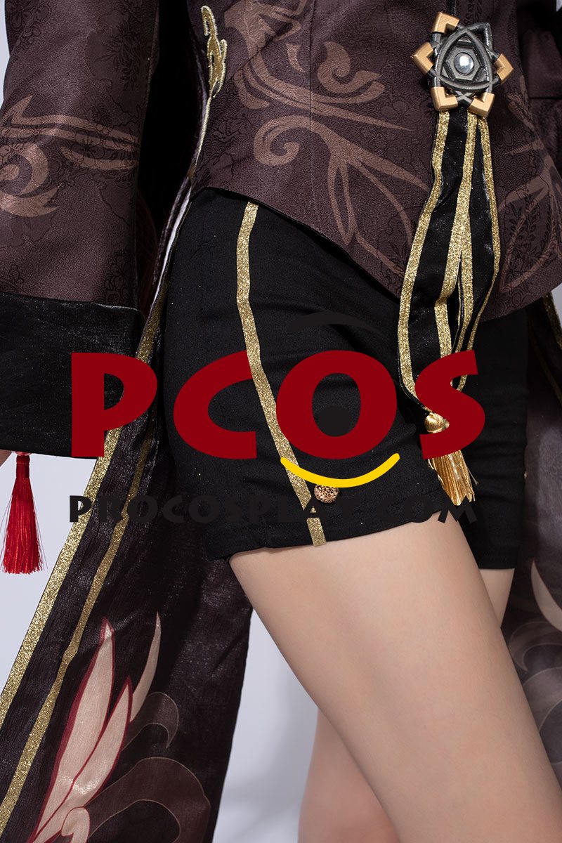 Game Genshin Impact Hu Tao Cosplay Costume Jacquard Version C02934-AAA