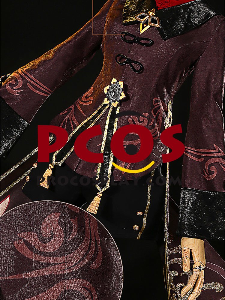 Game Genshin Impact Hu Tao Cosplay Costume Jacquard Version C02934-AAA