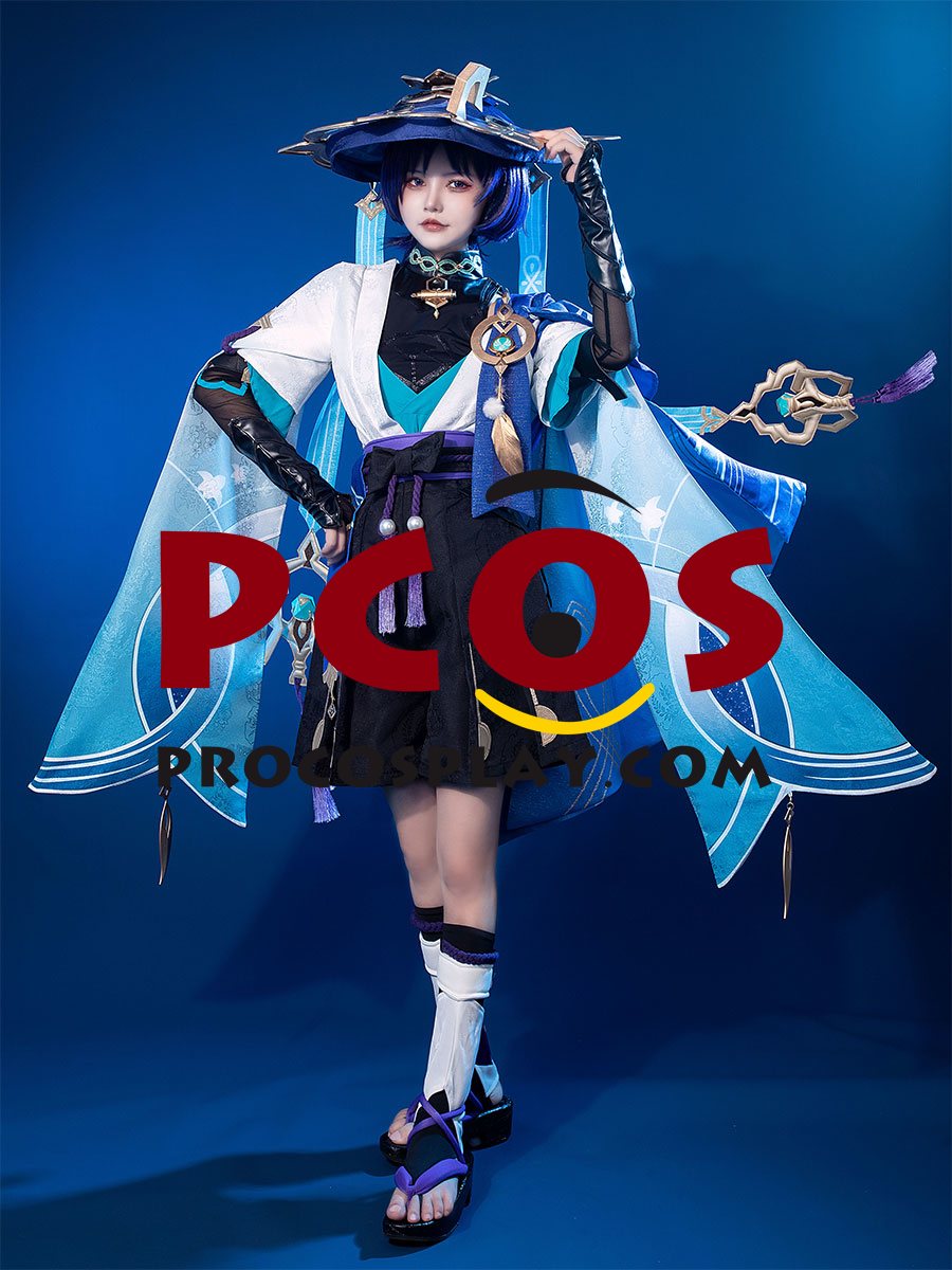 Ready to Ship Genshin Impact Wanderer Cosplay Costume C07049-AAA