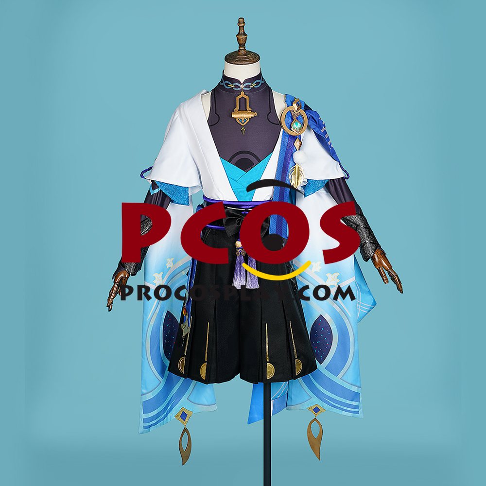 (image for) Ready to Ship Genshin Impact Wanderer Cosplay Costume C07569-A
