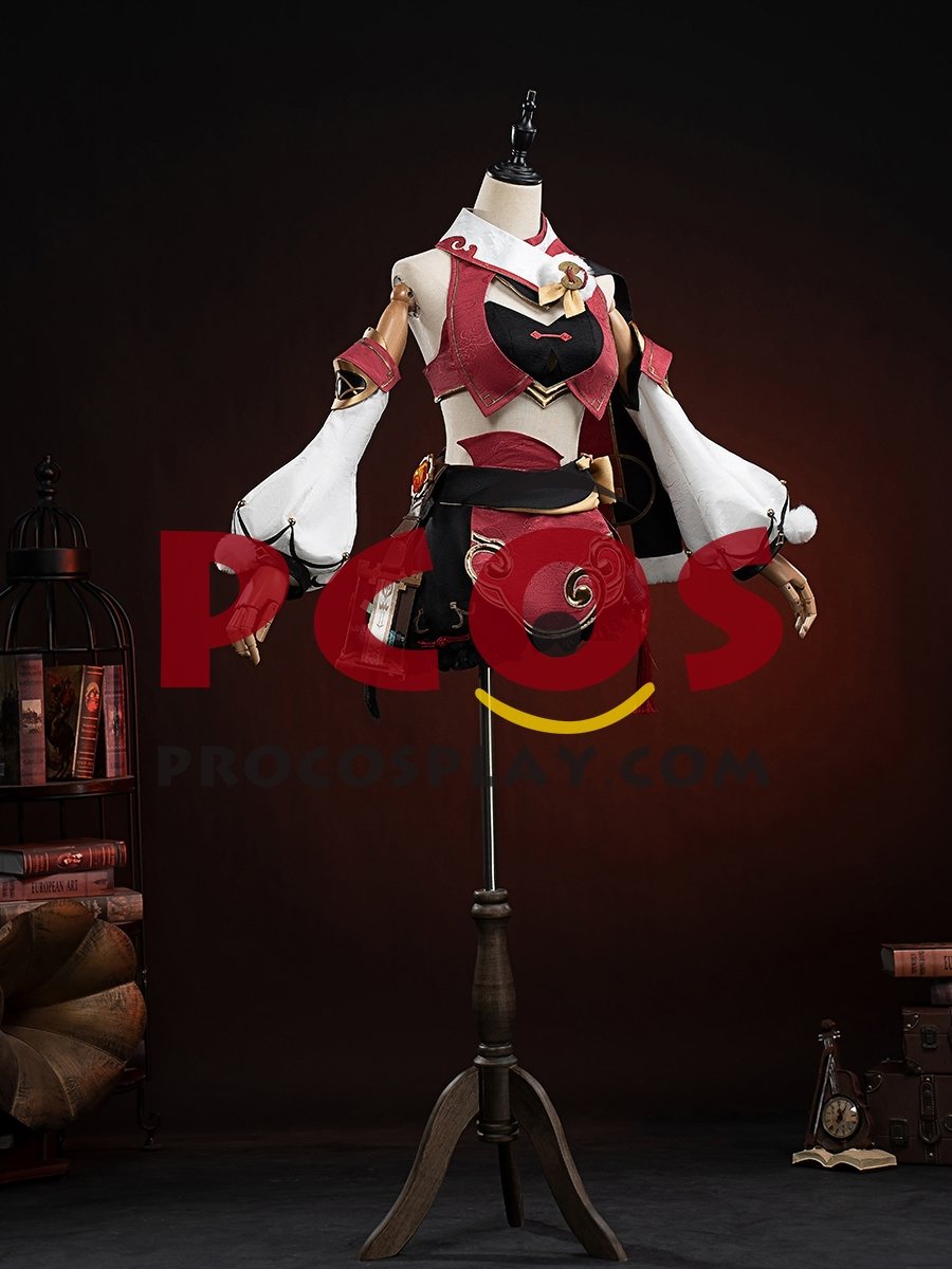 (image for) Game Genshin Impact Yanfei Cosplay Costume C10057