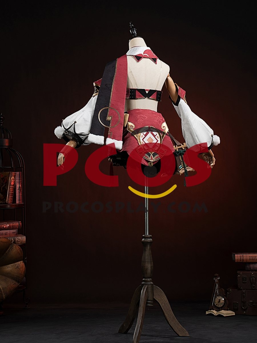 Game Genshin Impact Yanfei Cosplay Costume C10057
