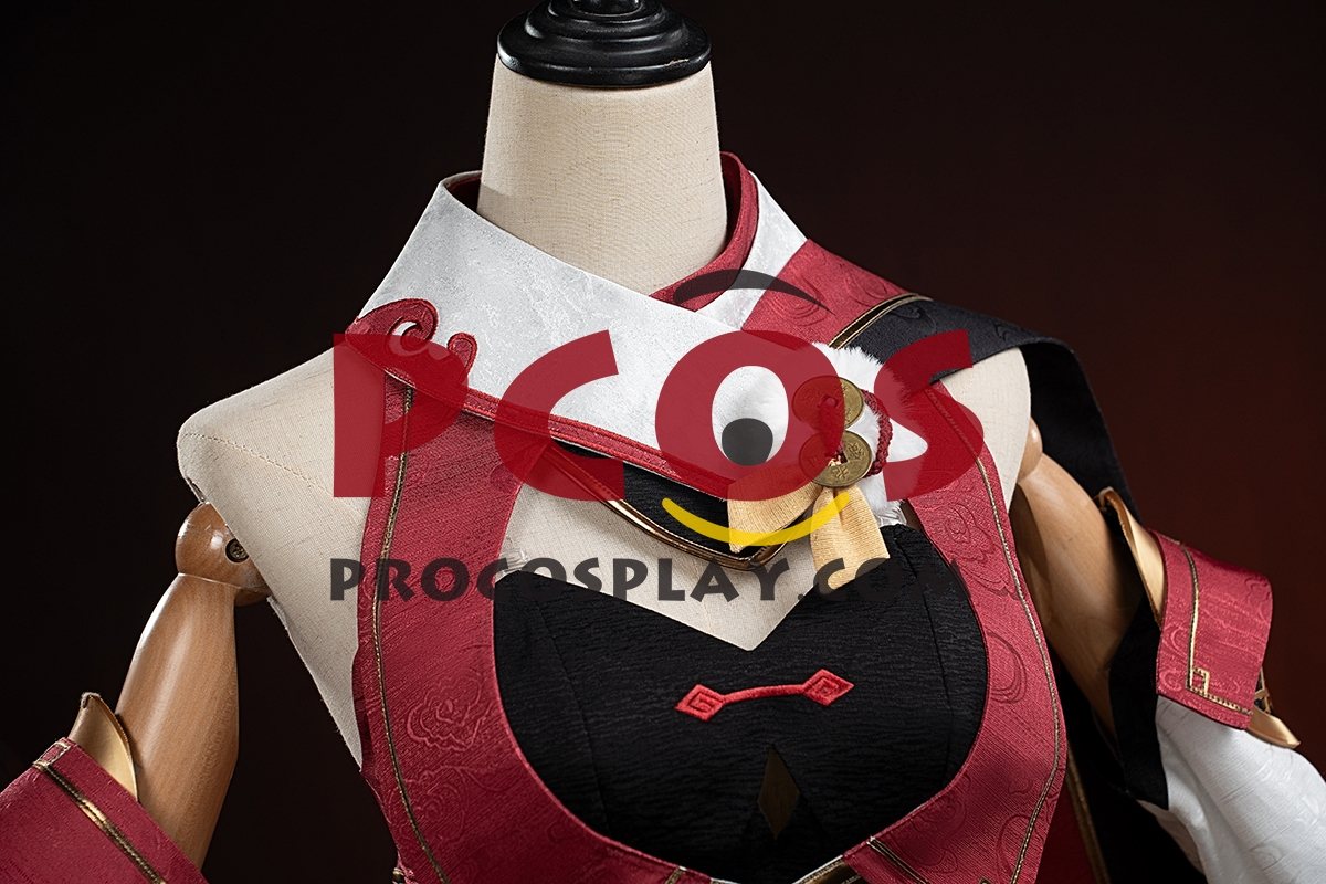 Game Genshin Impact Yanfei Cosplay Costume C10057