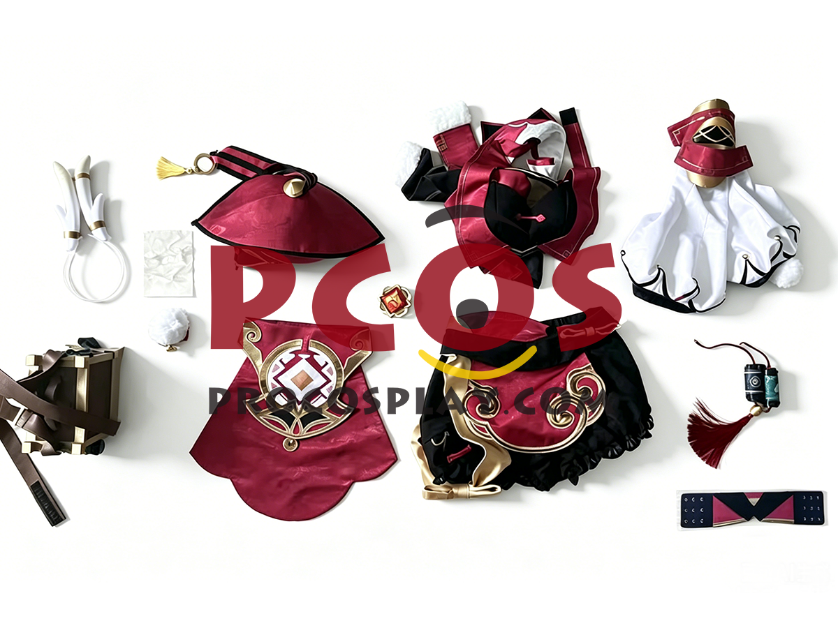 Game Genshin Impact Yanfei Cosplay Costume C10057