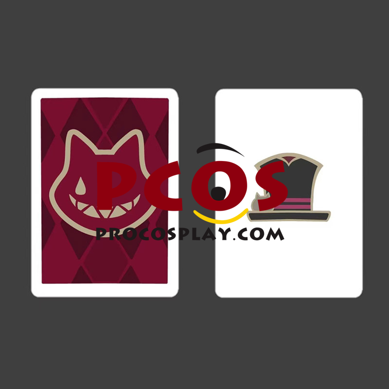 Genshin Impact Lyney Lynette Poker Cards C08557