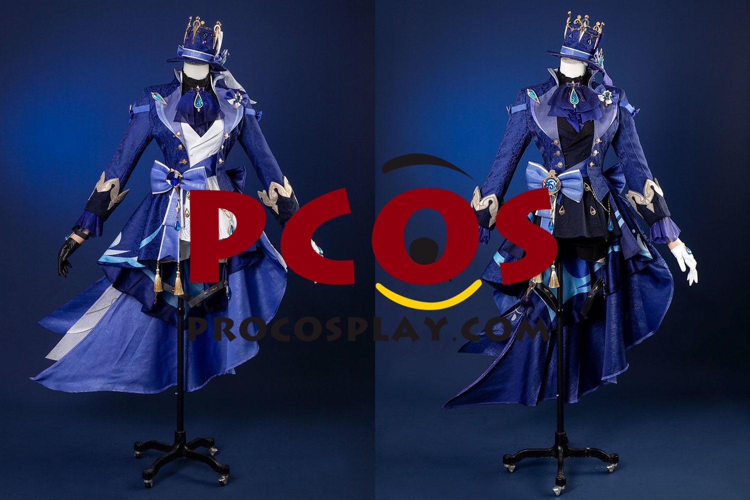 (image for) Ready to Ship New Genshin Impact Pneuma Furina Cosplay Costume White & Black Version C08735-AAA