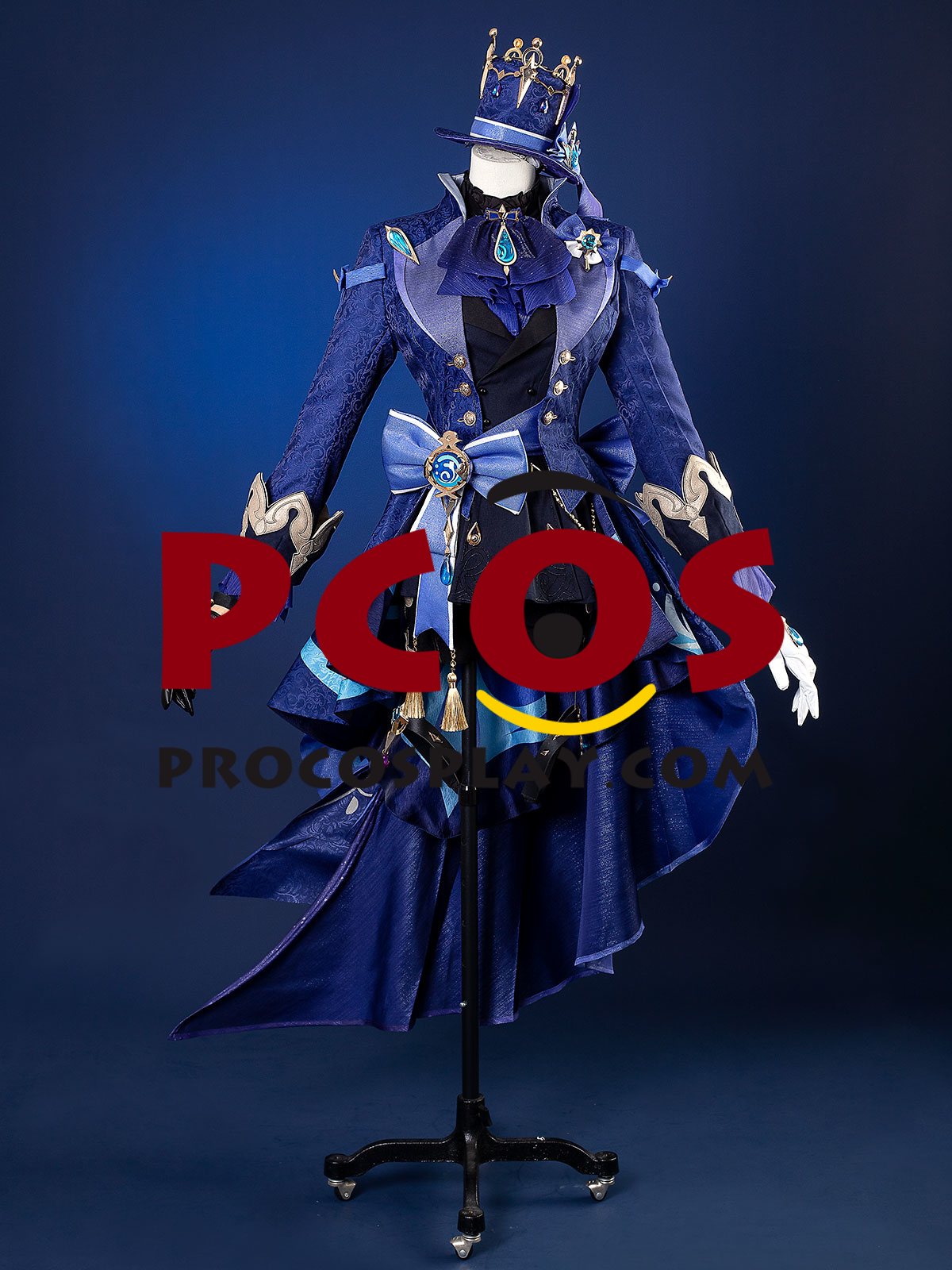 Ready to Ship New Genshin Impact Pneuma Furina Cosplay Costume White & Black Version C08735-AAA