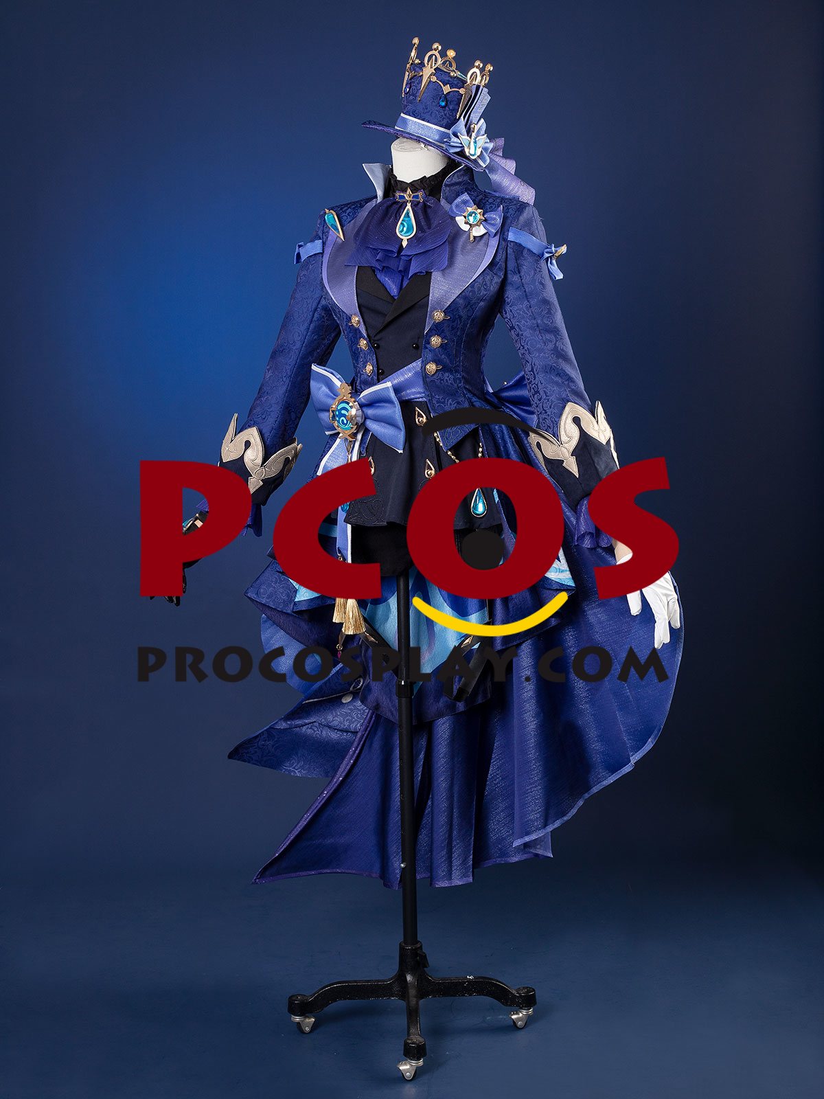 Ready to Ship New Genshin Impact Pneuma Furina Cosplay Costume White & Black Version C08735-AAA