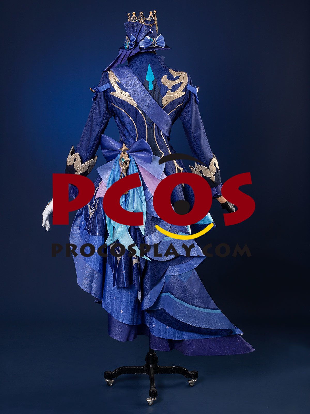 Ready to Ship New Genshin Impact Pneuma Furina Cosplay Costume White & Black Version C08735-AAA
