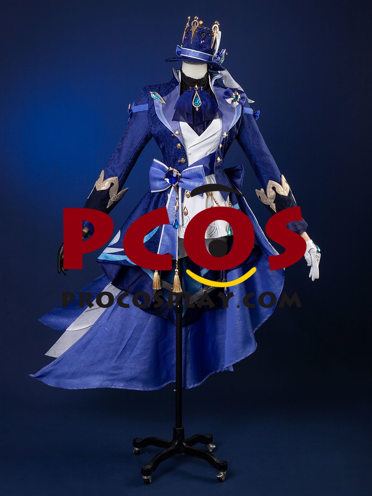 Ready to Ship New Genshin Impact Pneuma Furina Cosplay Costume White & Black Version C08735-AAA