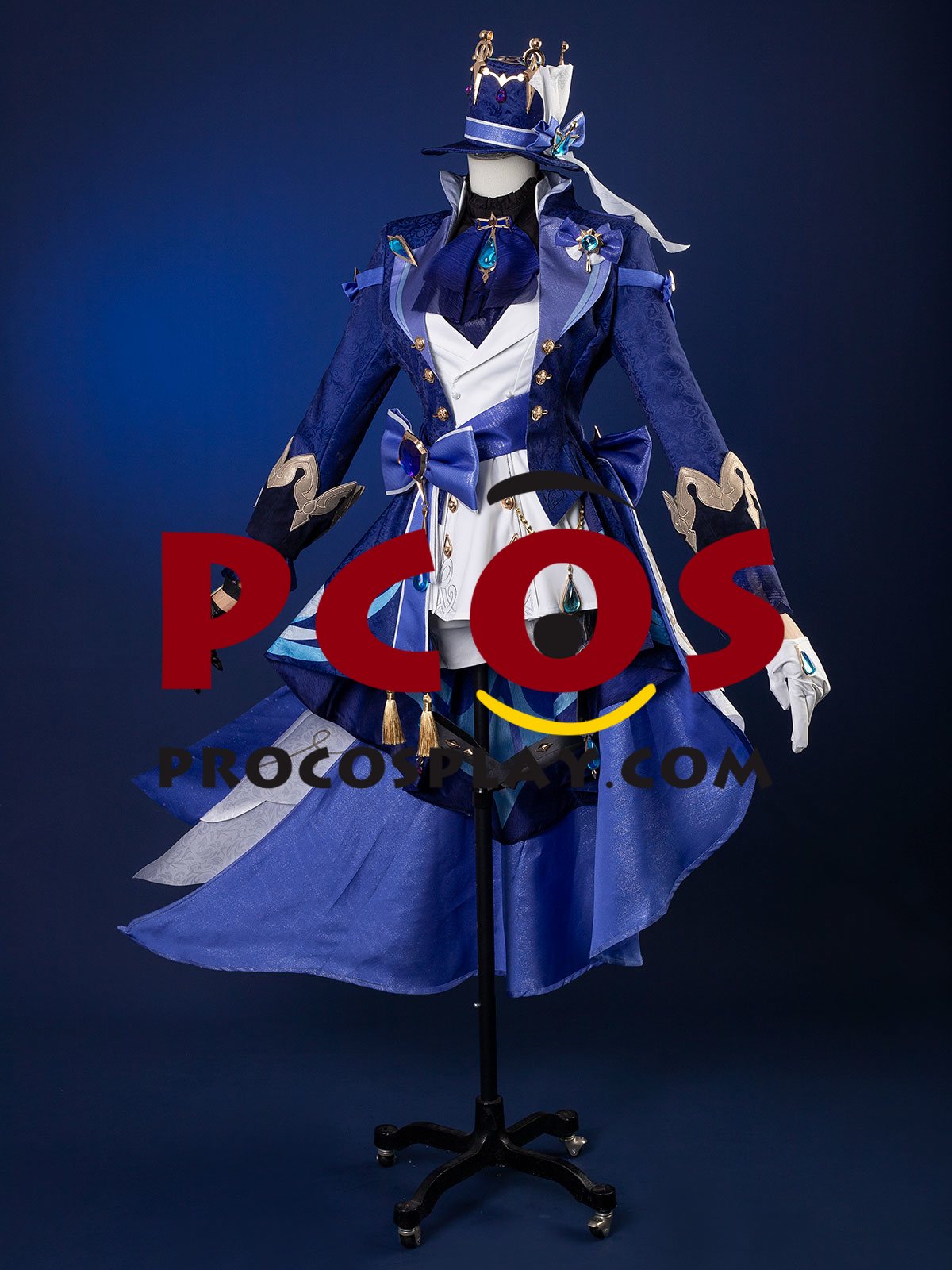 Ready to Ship New Genshin Impact Pneuma Furina Cosplay Costume White & Black Version C08735-AAA
