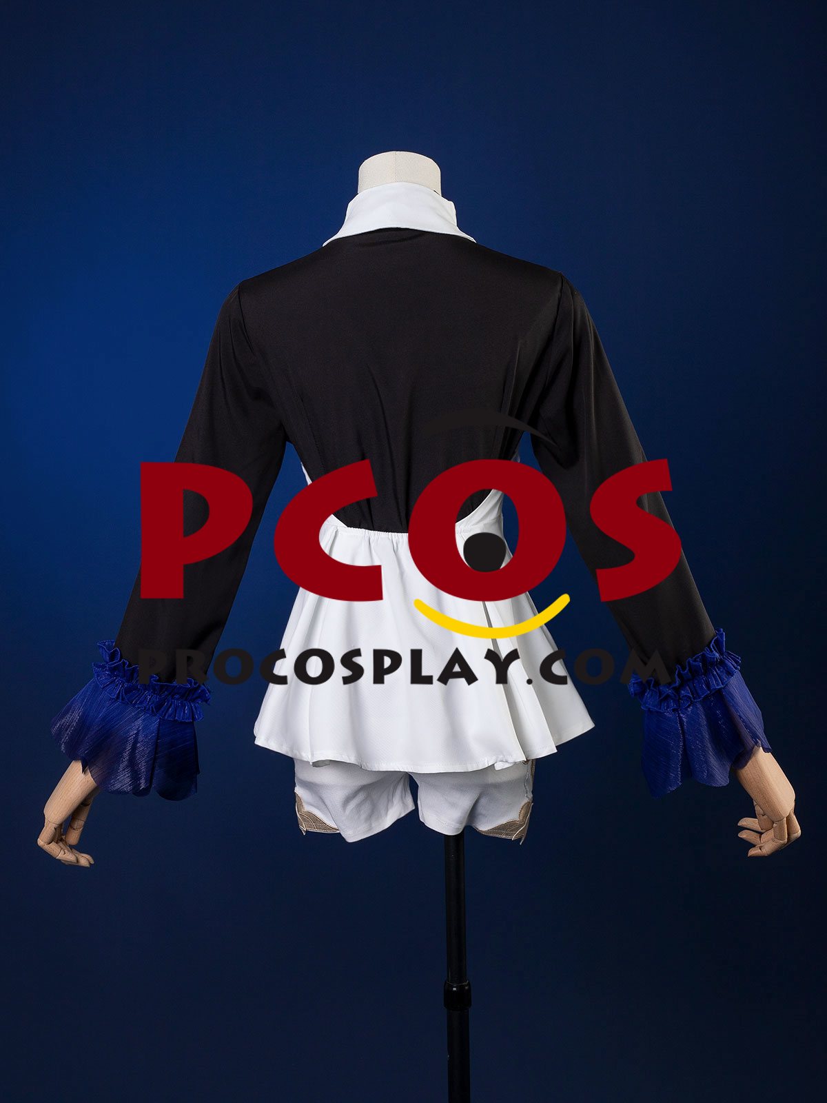 Ready to Ship New Genshin Impact Pneuma Furina Cosplay Costume White & Black Version C08735-AAA