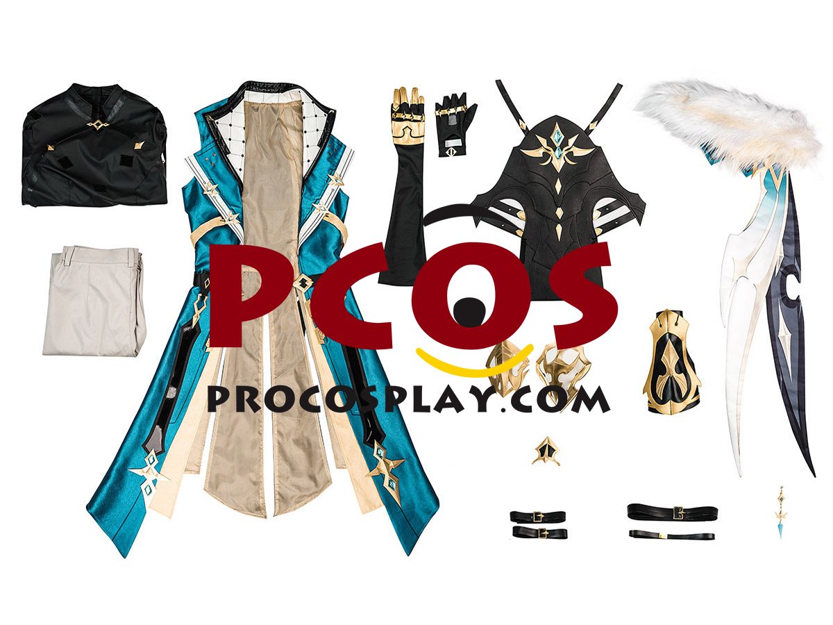 Game Genshin Impact Mondstadt Varka Cosplay Costume C09812