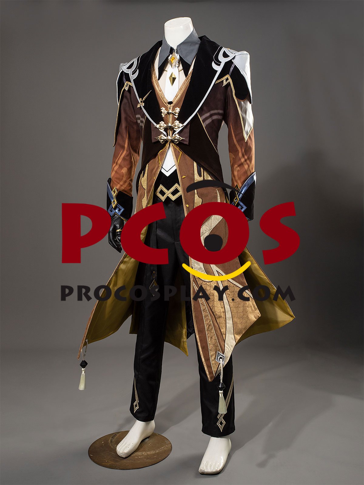 Ready to Ship Genshin Impact Zhongli Cosplay Costume C07484-AAA Top Version