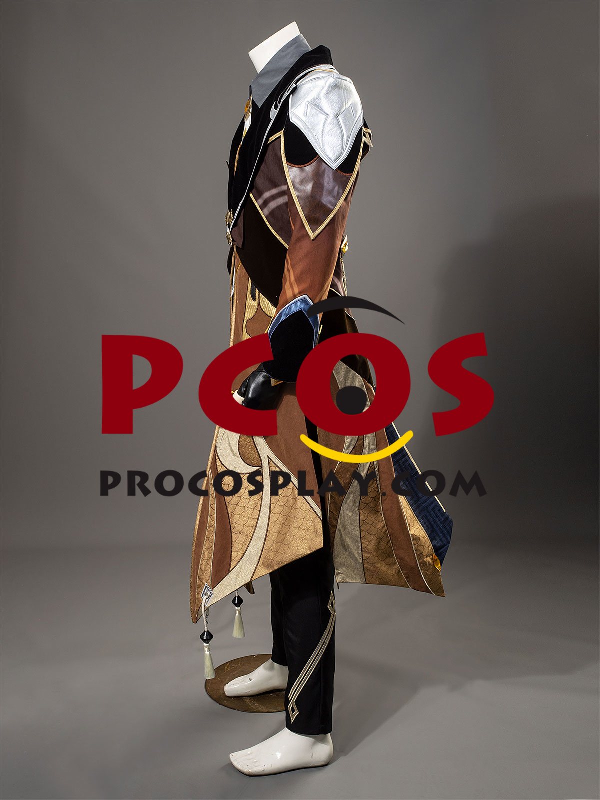 Ready to Ship Genshin Impact Zhongli Cosplay Costume C07484-AAA Top Version