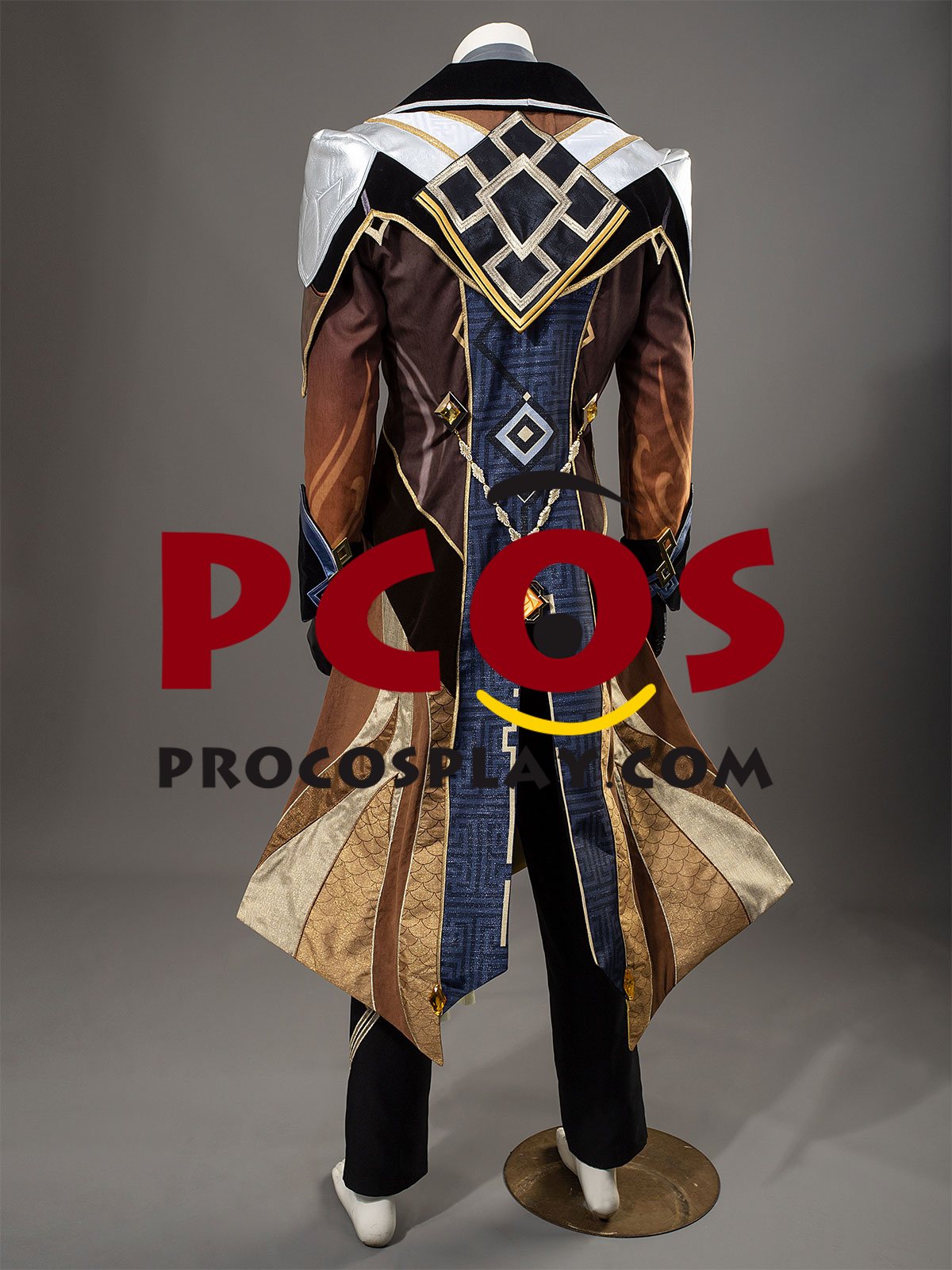 Ready to Ship Genshin Impact Zhongli Cosplay Costume C07484-AAA Top Version