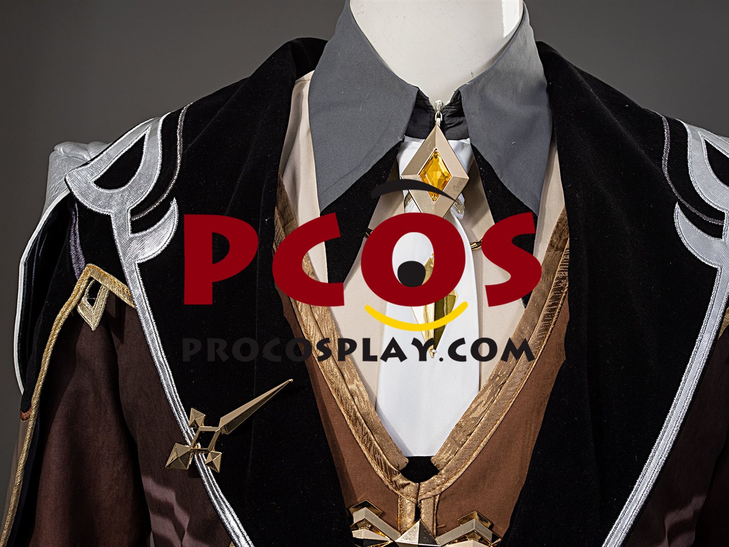 Ready to Ship Genshin Impact Zhongli Cosplay Costume C07484-AAA Top Version