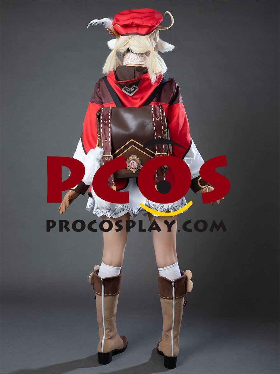 Ready to ship Genshin Impact Klee Cosplay Costume C00044-A